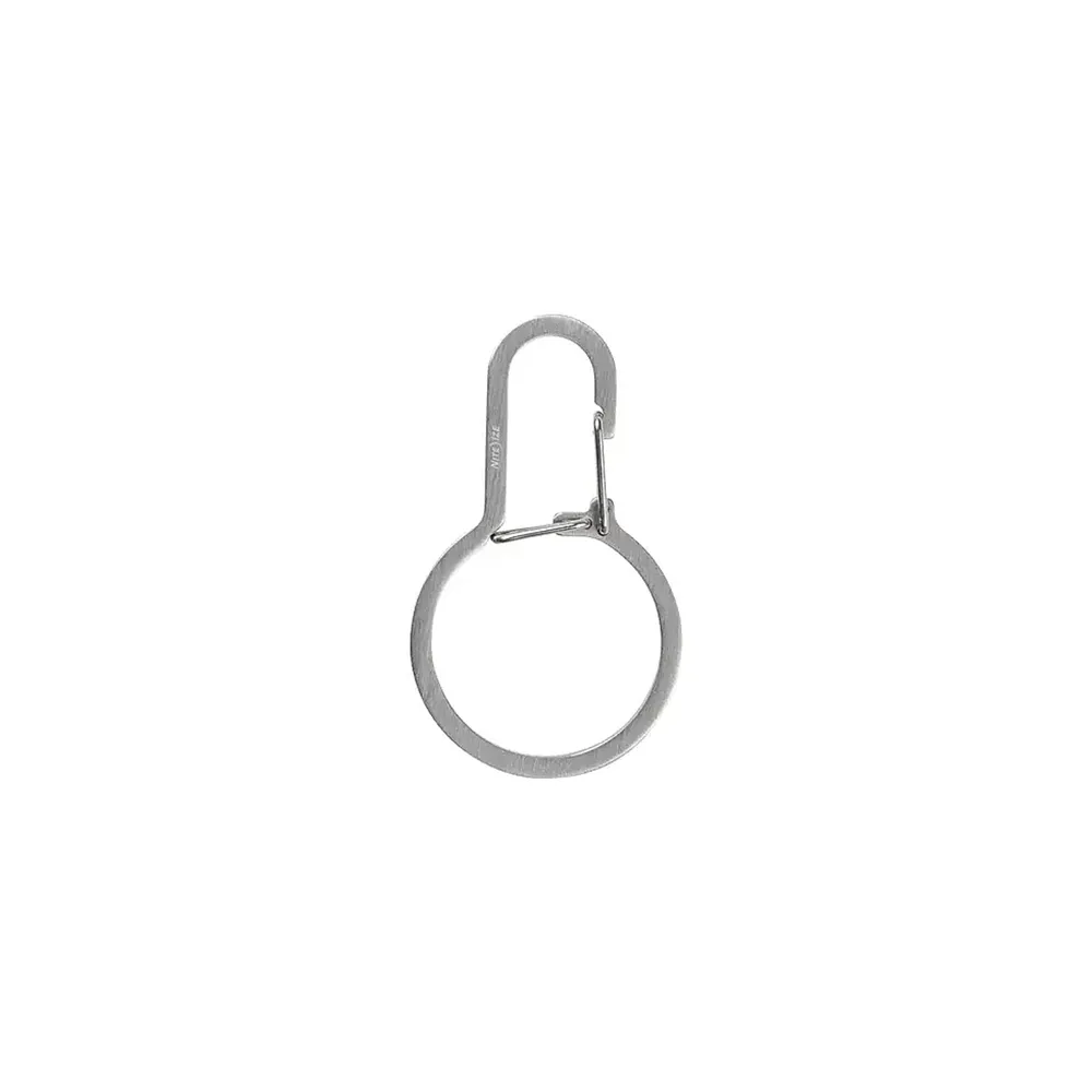 Nite Ize DualPass Dual Chamber Key Ring - Secure Stainless Steel DDK-11 ...